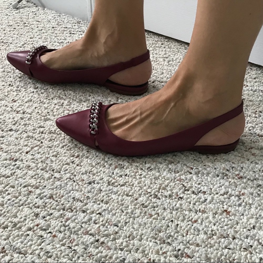 Awesome burgundy red coach shoes!